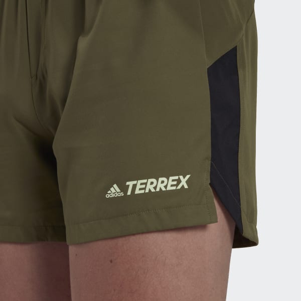 Green TERREX TRAIL RUNNING SHORTS JMM07