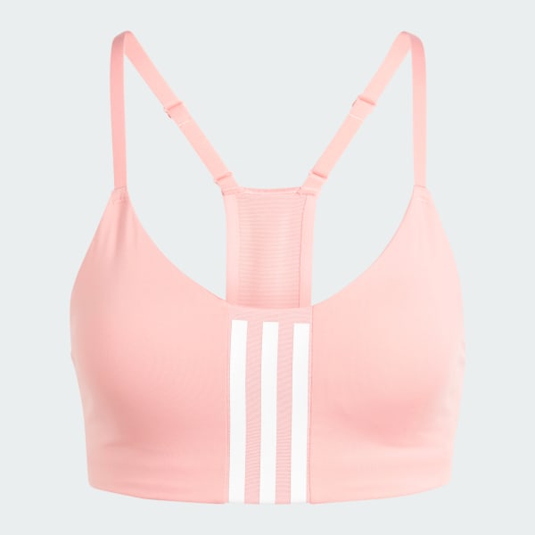 Rosa Top Treino Suporte Leve Aeroimpact