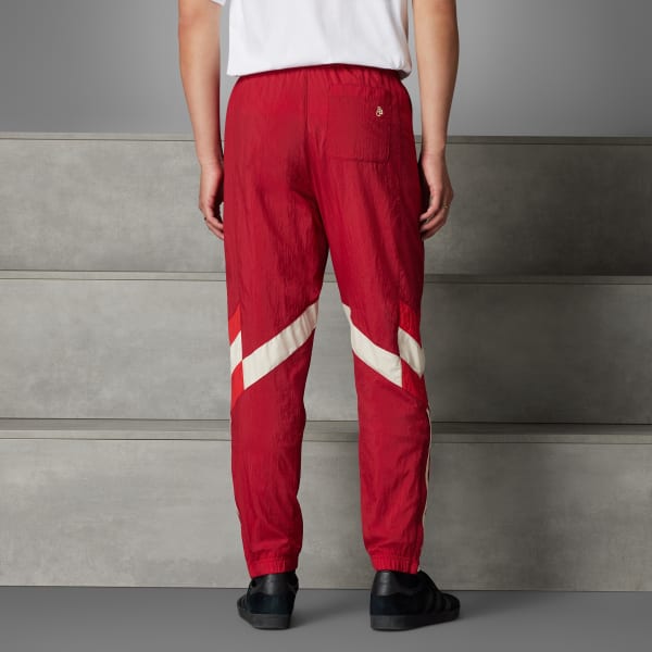 adidas FC Bayern Originals Track Tracksuit Bottoms Burgundy adidas Ireland