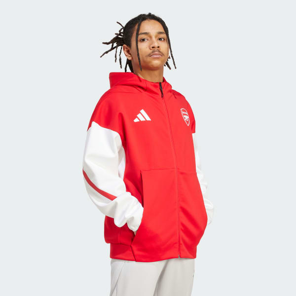 Merah Jaket Anthem Arsenal ADIDAS Z.N.E.