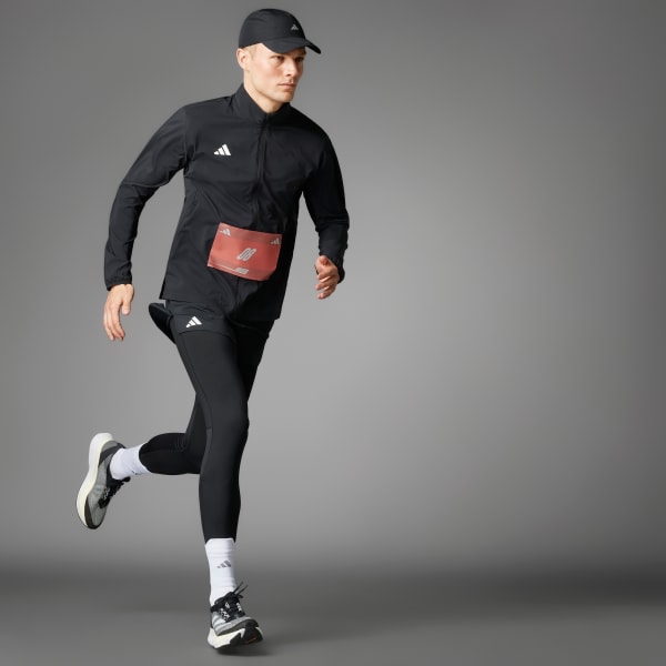 Đen Quần Legging Chạy Bộ Dáng Dài Adizero Essentials