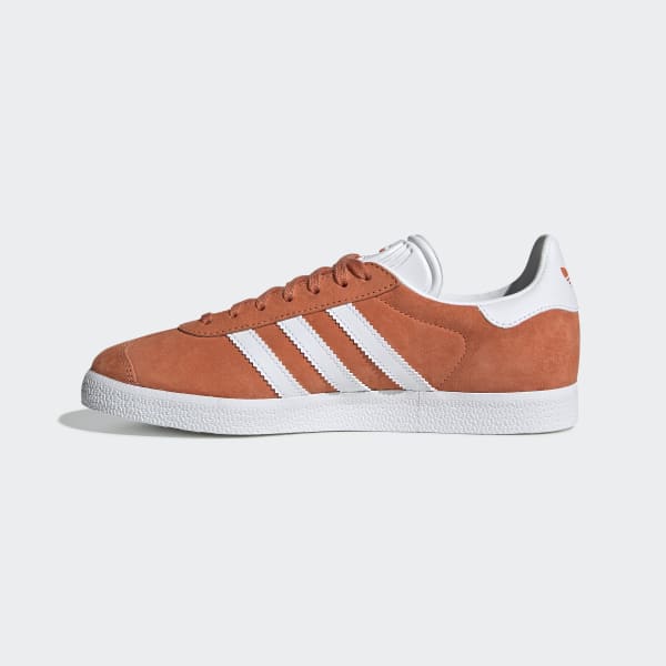 adidas orange gazelle mens