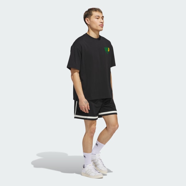 Negro Playera Worldwide Hoops Foundation