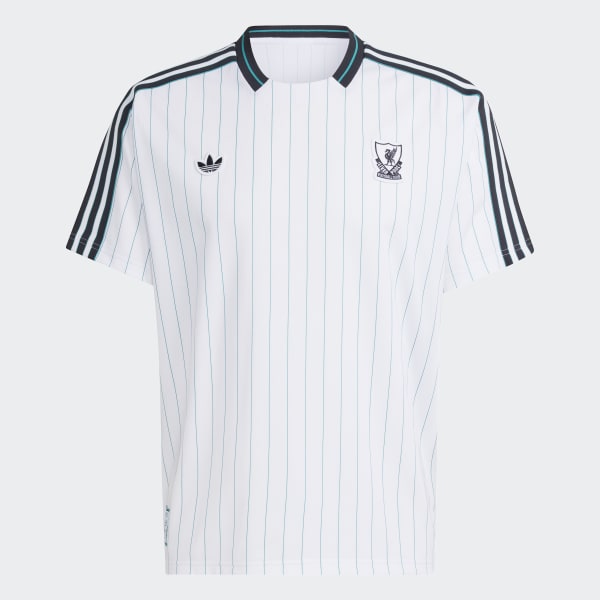 adidas Liverpool FC Terrace Icons Jersey - White | Free Shipping