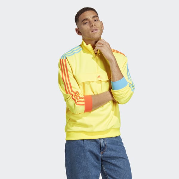 adidas Kidcore Half-Zip Sweatshirt - Gelb | adidas Deutschland