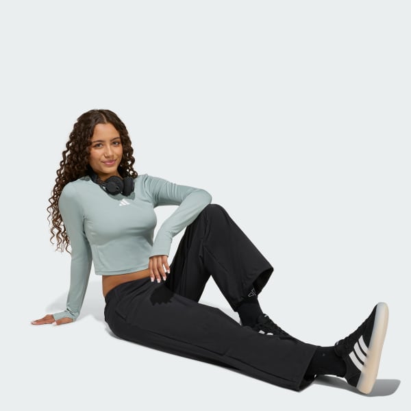 Black FUTURE ICONS WIDE STRETCH WOVEN Joggers

