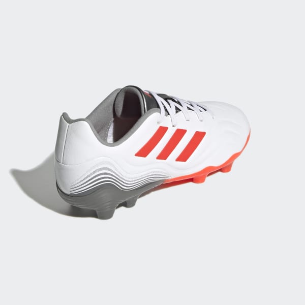 Copa Sense.3 Firm Ground Soccer Cleats - White | Kids' Football