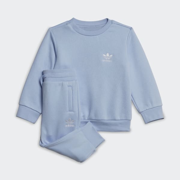 Blue 아디컬러 크루 세트