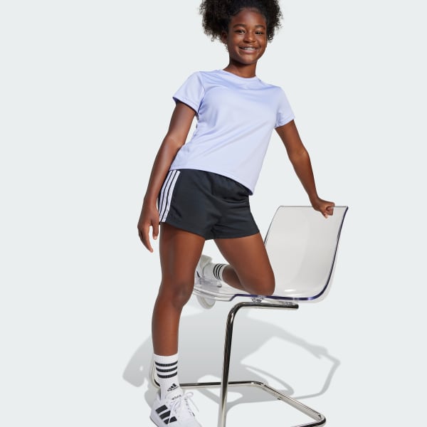 Lila Train Essentials Regular Fit Logo Training kids T-shirt