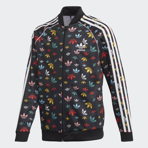 adidas track jacket multicolor