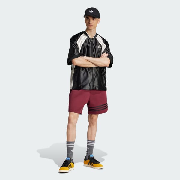 adidas Neuclassics Shorts - Burgundy | Free Shipping with