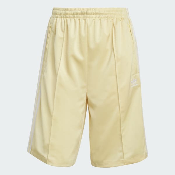 Yellow Adicolor Firebird Long Shorts