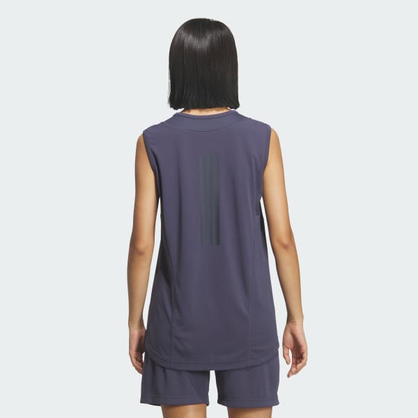 ブルー トレーニング エッセンシャルズ プラス ルーズフィット クールセンサー ロング レギュラー ノースリーブTシャツ