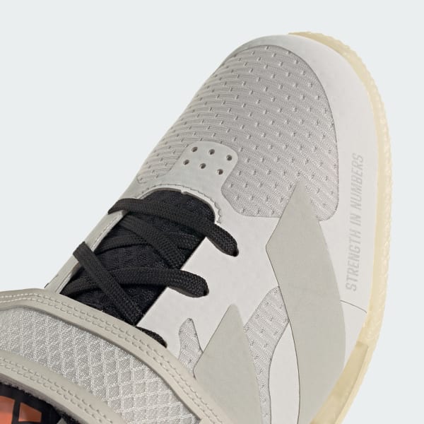 adidas Adipower Weightlifting 3 Shoes - Grey | Free Shipping with