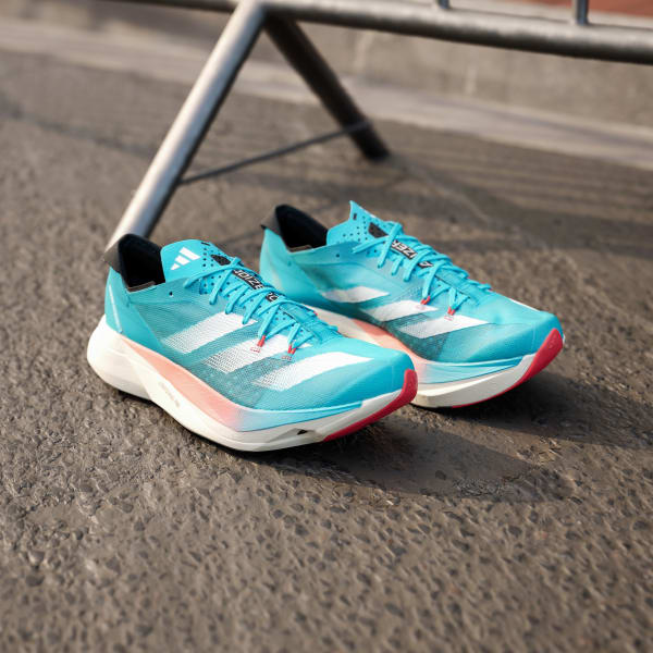 adidas Adizero Adios Pro 3 Running Shoes - Turquoise | Women's