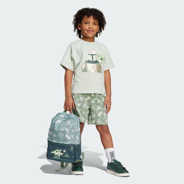 Green ADIDAS STAR WARS MANDALORIAN T-SHIRT SET
