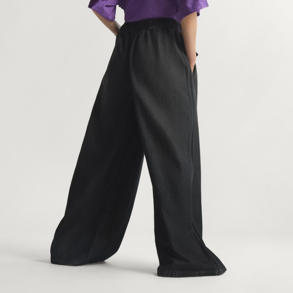 Nero Pantaloni Trackpants in Denim