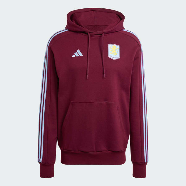 adidas Aston Villa FC DNA Hoodie Burgundy Free Shipping with