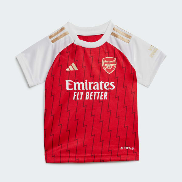 Rosso Divisa Home 23/24 Arsenal FC Infant