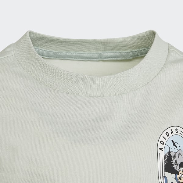 Vert T-shirt Disney Mickey et amis