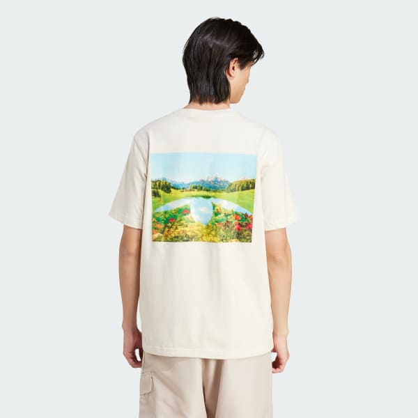 White Graphic Tee