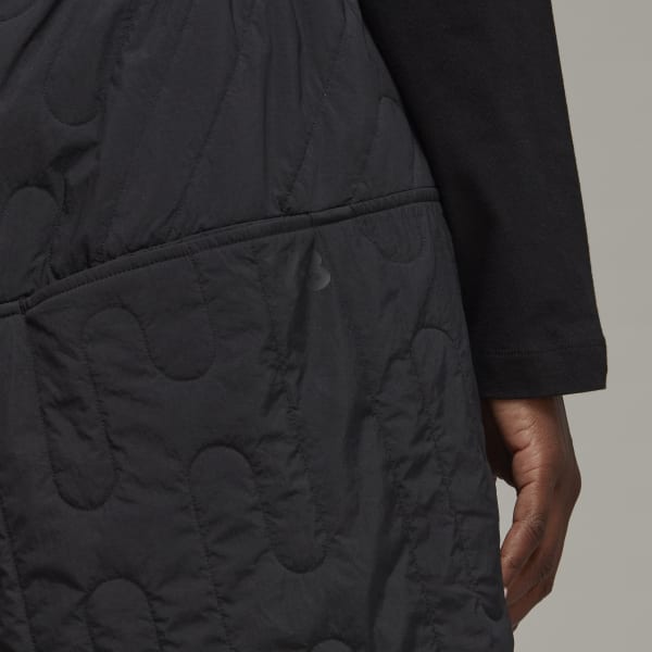 Black Y-3 Classic Light Down Quilted Skirt MGV23