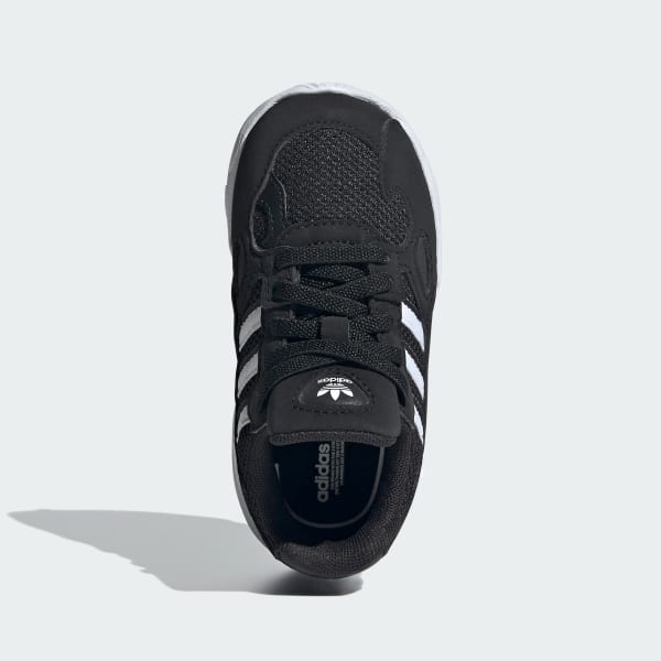 Schwarz Falcon Elastic Lace Kids Schuh