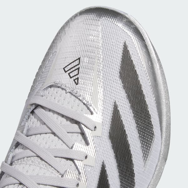 adidas Adizero Electric+ Silver Speed Baseball Cleats