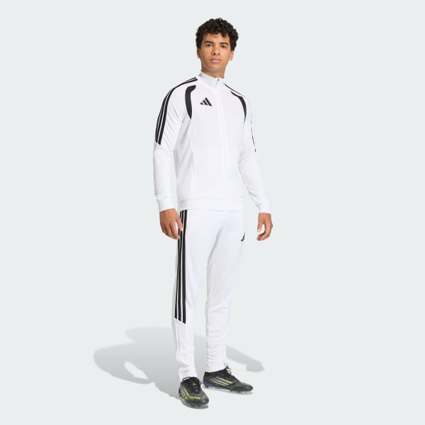 White Tiro 26 League Training Jacket