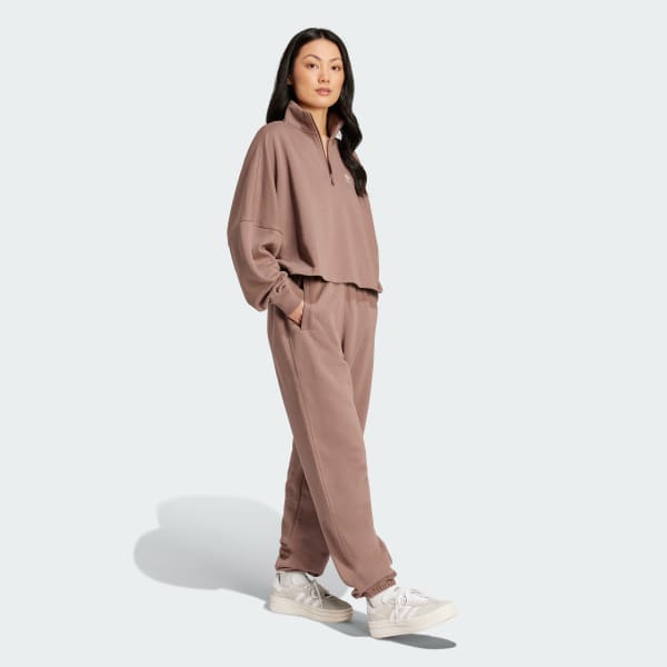 Marrone Pantaloni Essentials French Terry