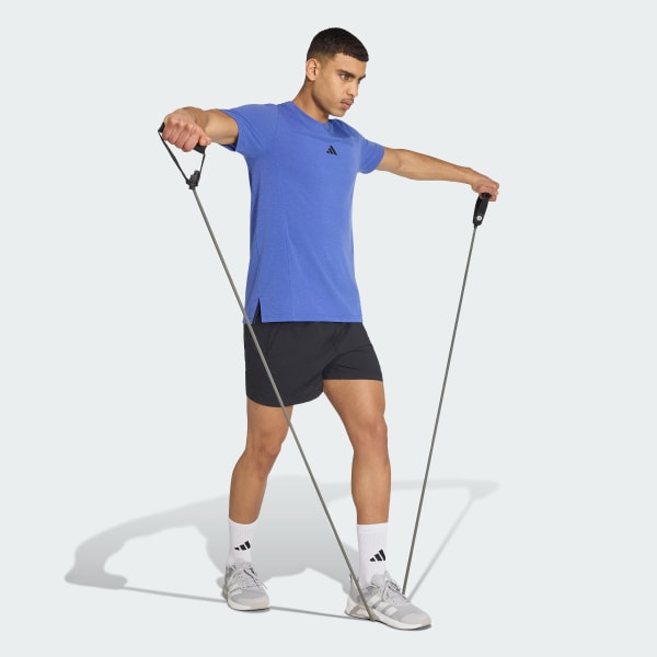 Niebieski Koszulka Designed for Training Workout