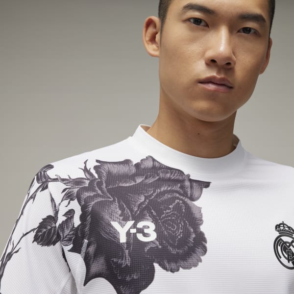 正規品　Y-3 REAL MADRID PRE-MATCHJERSEY Y-3 Men's x Real Madrid Pre-Match Jersey in White Y-3