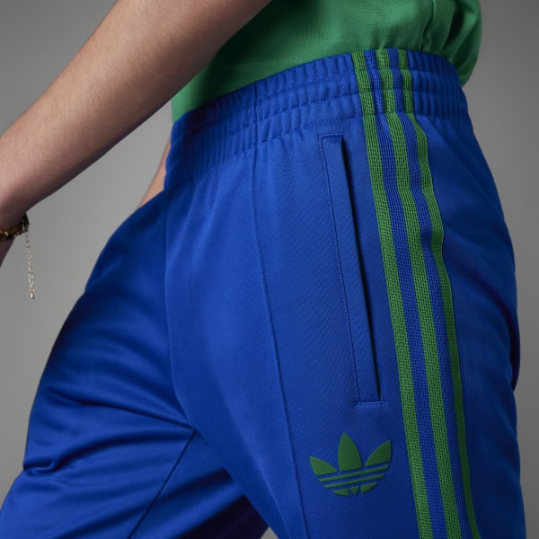 adidas Originals ADICOLOR HERITAGE NOW STRIPED TRACKSUIT BOTTOMS Red