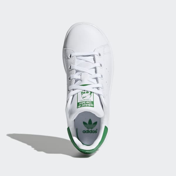 Kids Stan Smith Cloud White and Green 