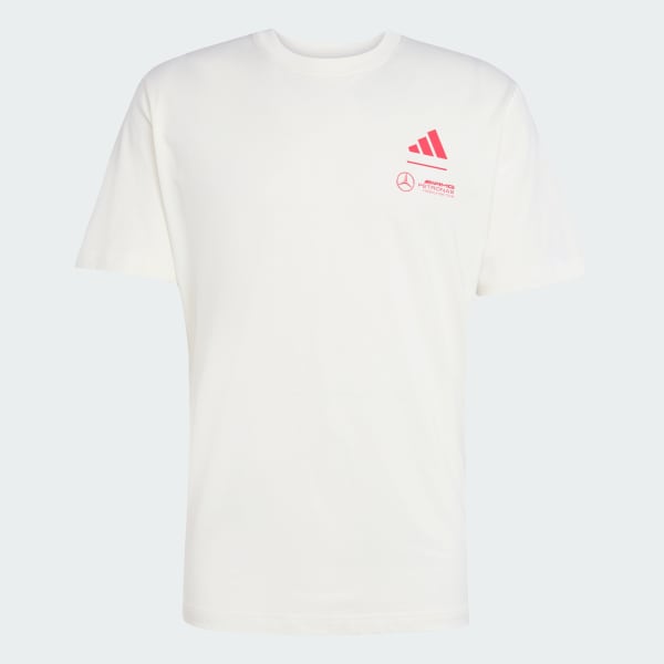 White Mercedes - AMG Petronas Formula One Team Summer Graphic Tee