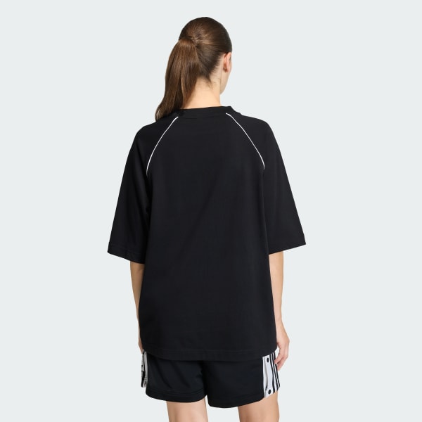 Negro POLO OVERSIZED (ADILENIUM)