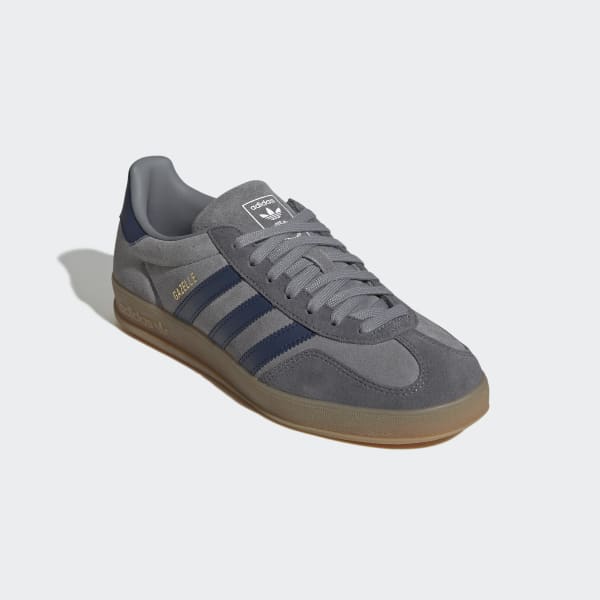 adidas Gazelle Indoor Shoes - Grey | Free Shipping with adiClub