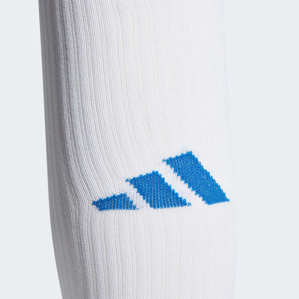 White Leeds United FC 23/24 Home Socks