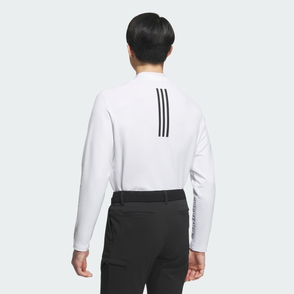 White 콜드레디 하프집 긴팔 셔츠