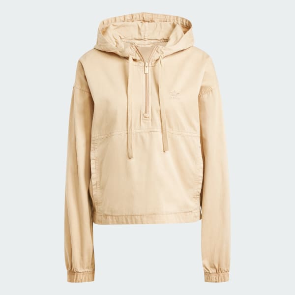 Beige Essentials+ Windbreaker