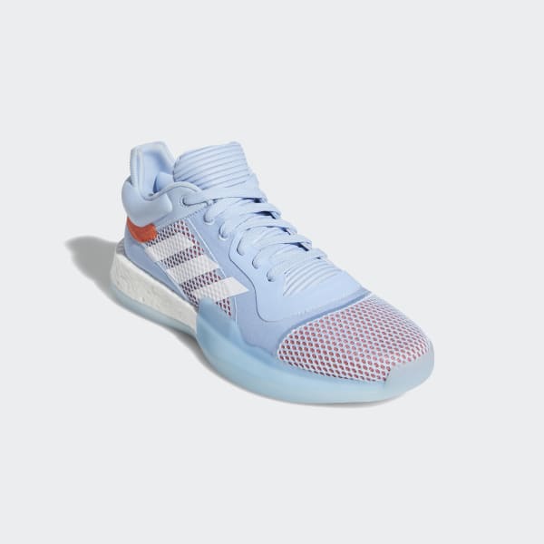 adidas marquee boost low glow blue