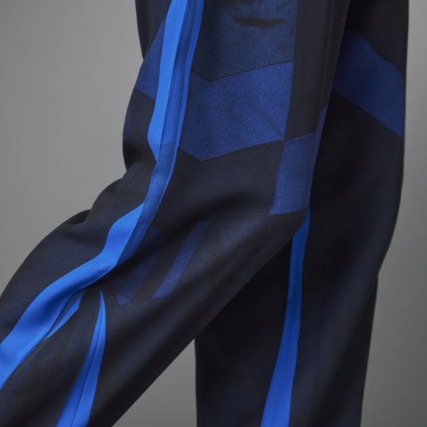 modrá Sportovní kalhoty Blue Version Fabric Block Soccer CE949