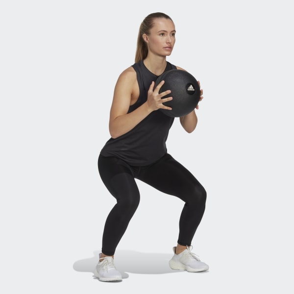 Svart AEROREADY Train Essentials 3 Bar Logo Tank Top