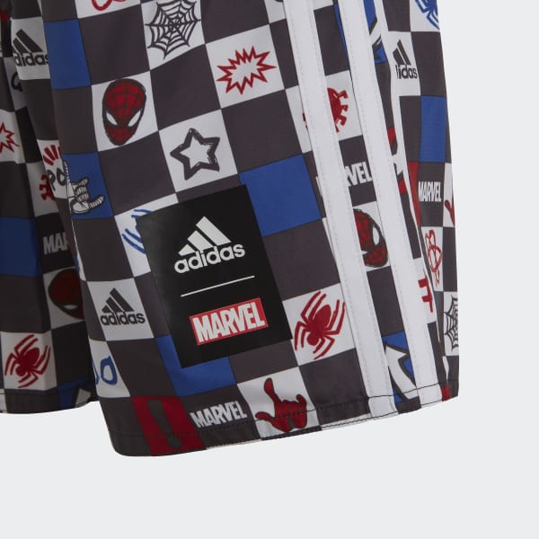 Λευκό adidas x Marvel's Spider-Man Swim Shorts