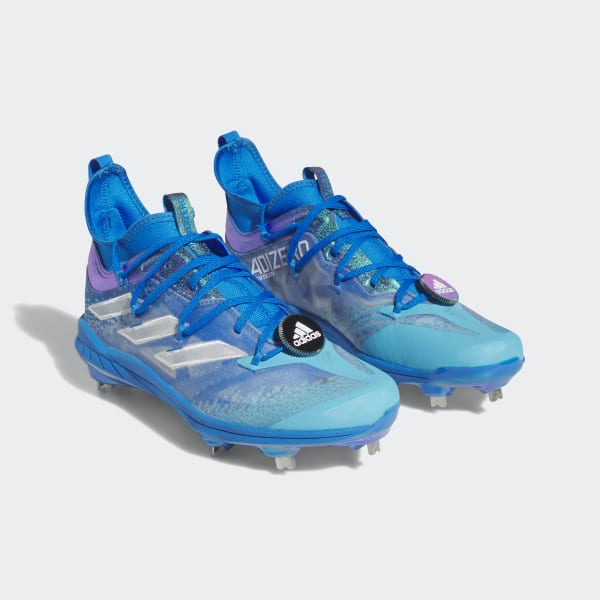 Baby blue baseball cleats hot sale