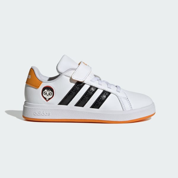 adidas Disney Coco Grand Court Shoes Kids - White | Free Shipping