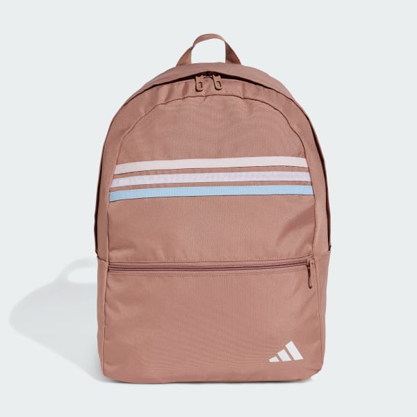 Pink Classic Back-to-School Stripes Backpack