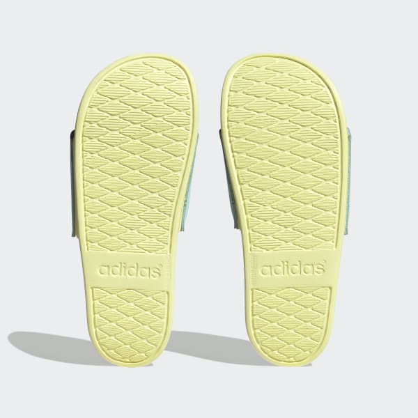 Azul Chanclas Adilette Comfort