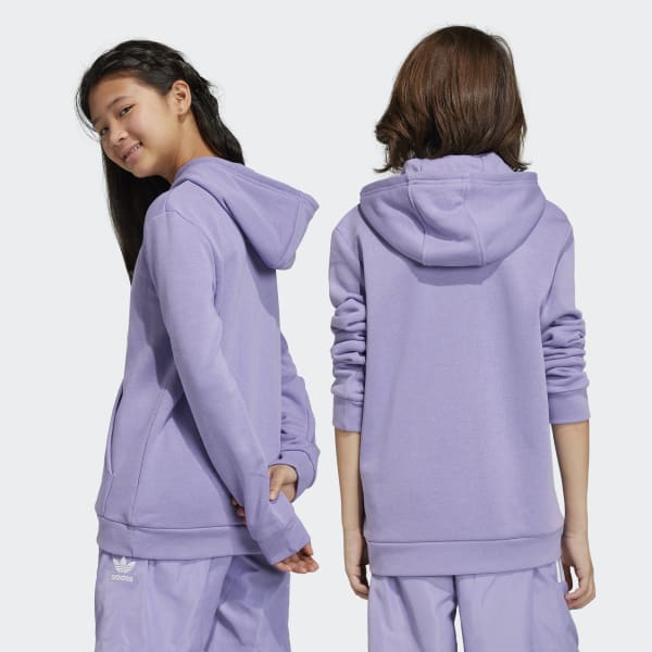 Purpura Polera con capucha Trifolio