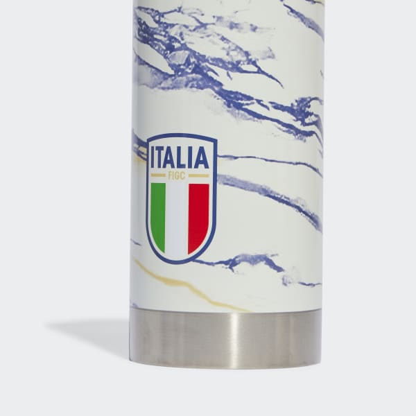 Weiss Italien Steel Trinkflasche
